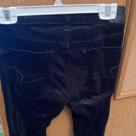 American Eagle Outfitters Velour Skinny Pants - Picture 2 of 5